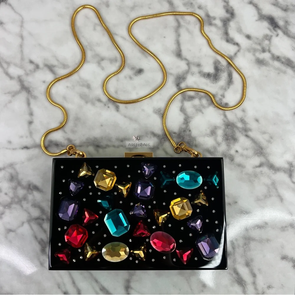 Kate Spade Sweet Treats Jeweled Resin Small Clutch